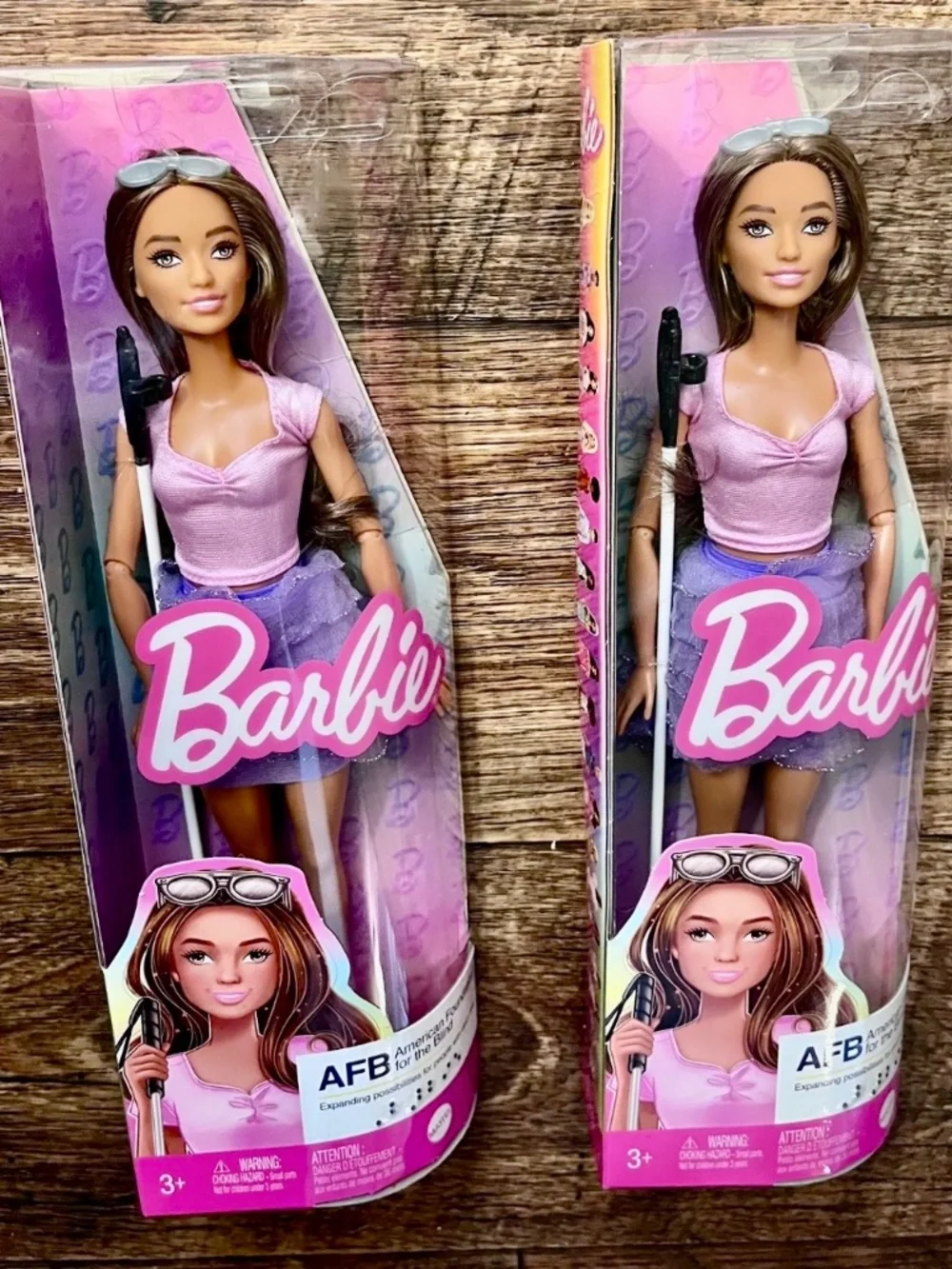 Barbie doll AFB (American Foundation of the Blind)